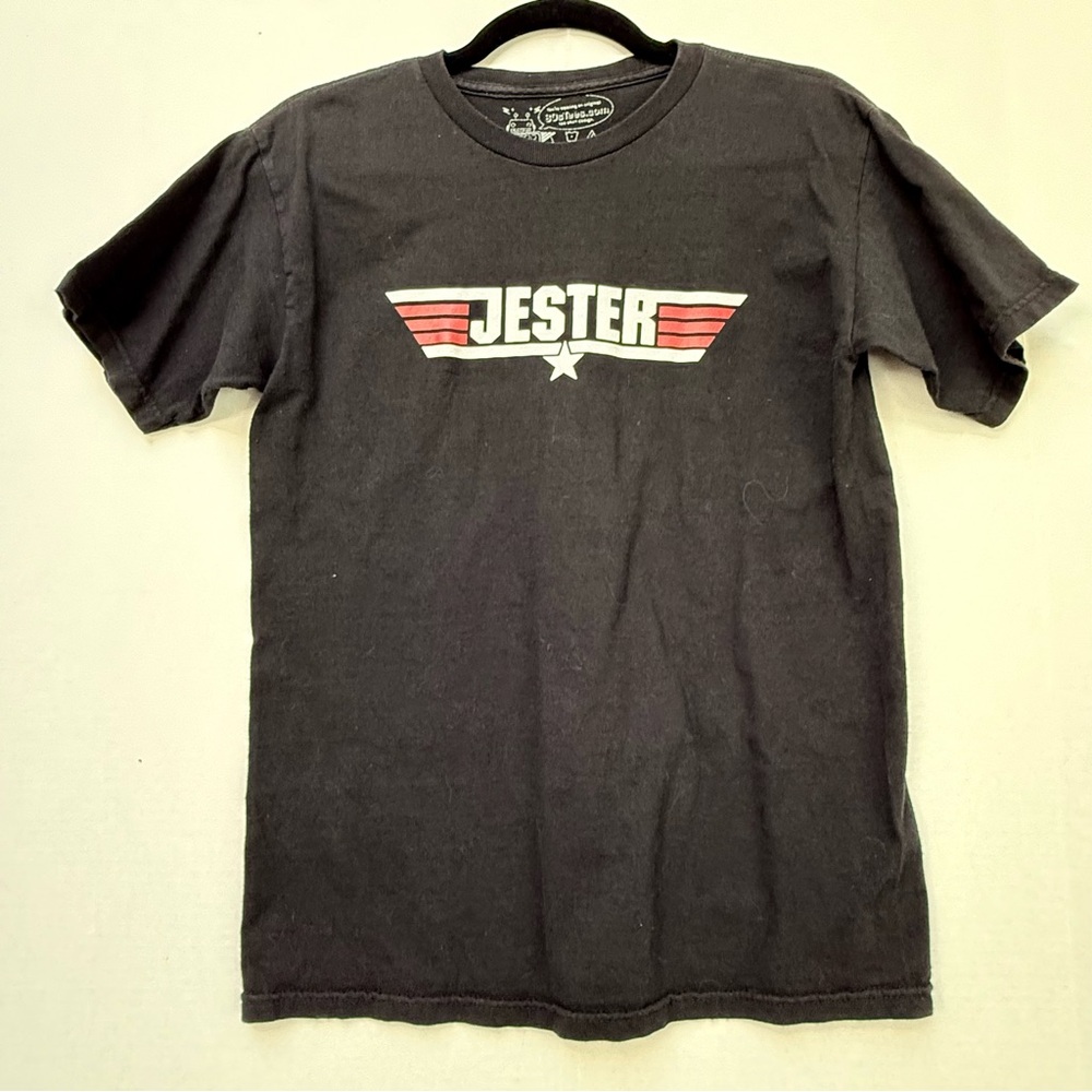 TOP GUN TSHIRT AUTHENTIC JESTER Graphic SHIRT SIZE SMALL